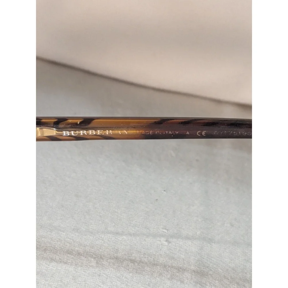 Burberry Eyeglasses Bronze Half Rim Frame B1012 1012 50-19-135